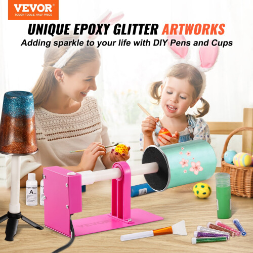 VEVOR Cup Turner with Epoxy Resin Kit 1 Set 1