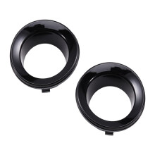 51117127941 51117127942 Car Front Fog Lights Frame Fog Lights Trim Ring for R50 R52 R53 2002-2006 Glossy Black