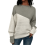 Lässiger Damen-Pullover mit langen Ärmeln, locker gestrickt 1