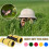 Children's binoculars 4x30 yellow compact shockproof 2