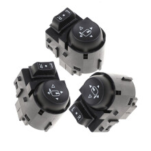 3PCS Car Power Mirror Control Button 23301469 Fit for Insignia Astar