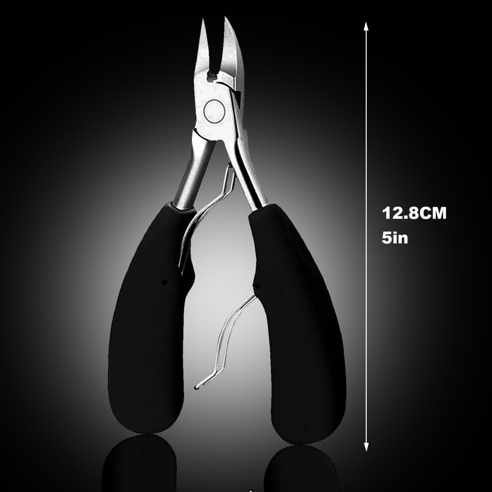 Ingrown Toenail Tool Kit Professional 10PCS Black