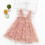 Mädchenkleid mit Blumenmuster, Sommer, Gänseblümchen, 4-5 Jahre 2