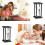 Hourglass Clock Wooden 30-Minute White Sand Timer 3
