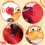 Sensory Crab Toy for Babies 0-6 Months Orange 3