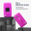Fuchsia car key accessory for Peugeot Citroen 2-button 2