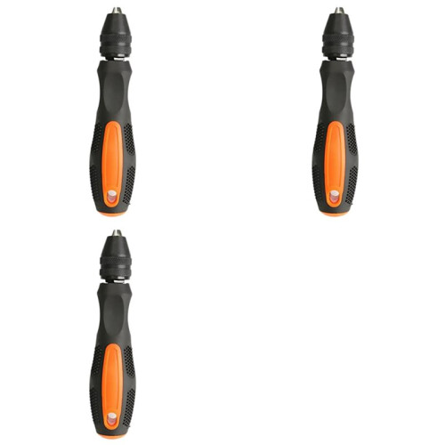 3 Set 0.5-8mm  Hand Drill with Keyless Chuck Pin Vise Model Hand Drill