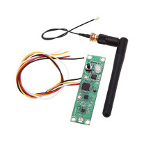 10X 2.4G DMX Wireless Controller DMX512 Transmitter Receiver 2 in 1 PCB Module with Antenna for Built-in DIY Stage Light