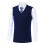 Men's V-Neck Sweater Vest Solid Color Relaxed Fit 4