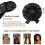 Satin Sleep Hat for Women with Silk Lining Black 3
