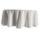 Round Tablecloth 80 inch White Heavy-Duty Washable 5