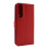 Crazy Horse Wallet for Sony Xperia 1 II Red 2
