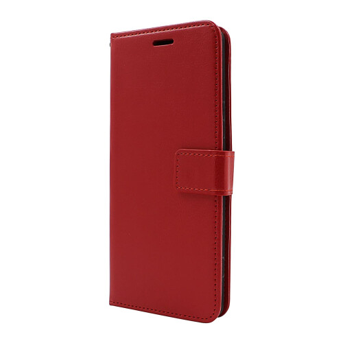 Crazy Horse Wallet for Sony Xperia 1 II Red 2
