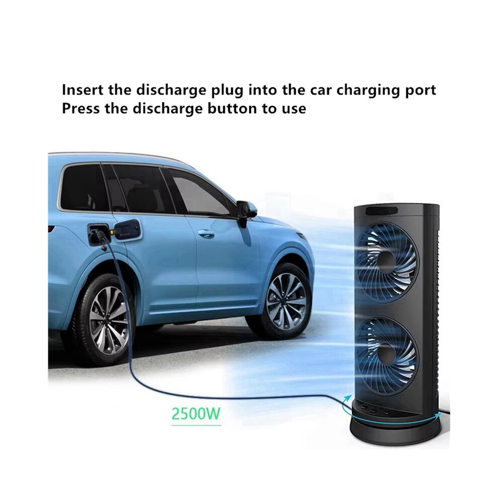 2X V2l Discharger For Type2 Eu Plug Car Discharge Ev Cable Adapter For Discharge V2l Vehicle To Load Iec62196 6031773071373