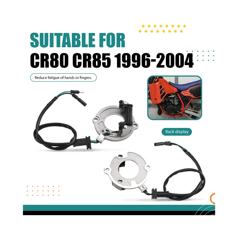 Motorcycle Engine Stator Coil 31120-Gbf-831 31120Gbf831 For Cr80 Cr85 Cr80rb Cr85rb 1996-2004 Light 6032592295551
