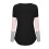 Camicia premaman da donna a righe, maniche lunghe, girocollo, rosa 3