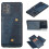 Samsung Galaxy A32 case with card holder grey 3