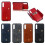 Samsung Galaxy A50 smart case with card slot red 2