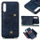Samsung Galaxy A50 smart case with card slot red 6