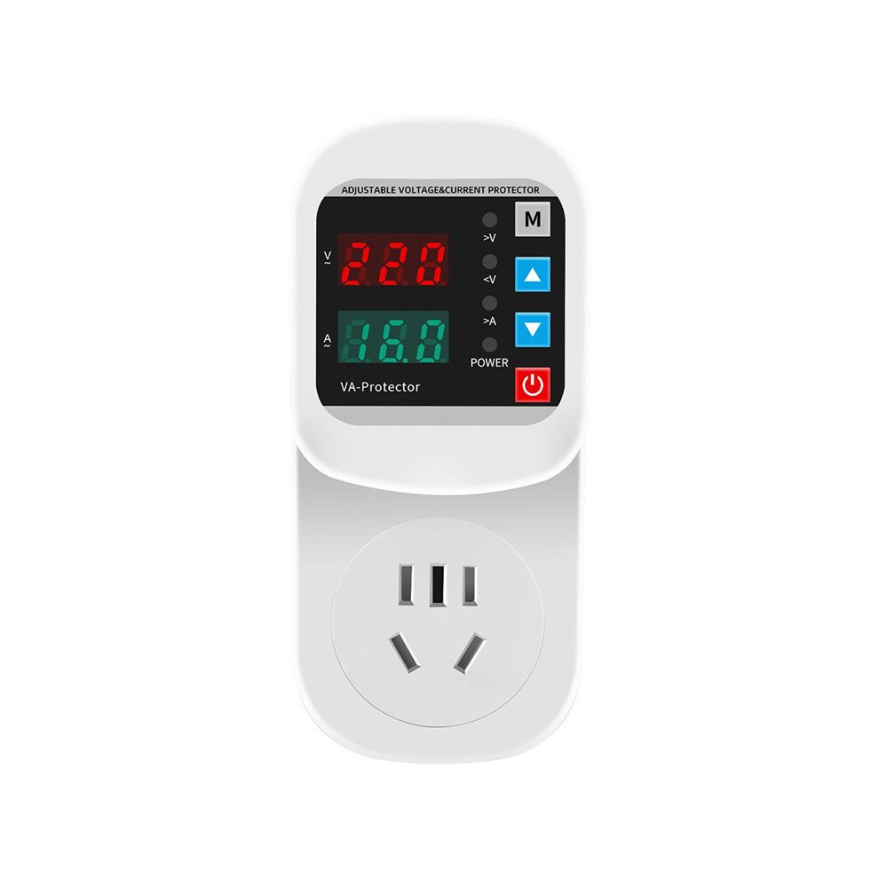 Surge Protector Socket With Adjustable Voltage Control, Eu Plug, Ac 220V 6032128335119