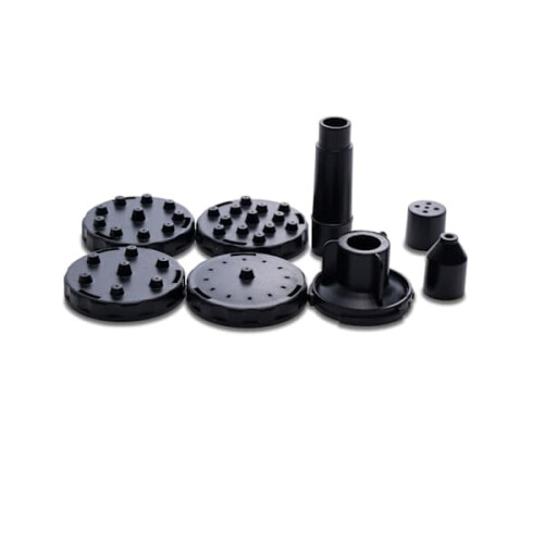 Solar Fountain Water Feature Black 16 cm 1