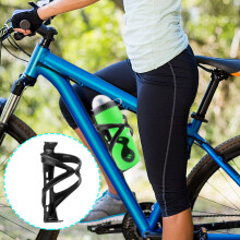Bike Water Bottle Cage Universal Ultralight Plastic Black