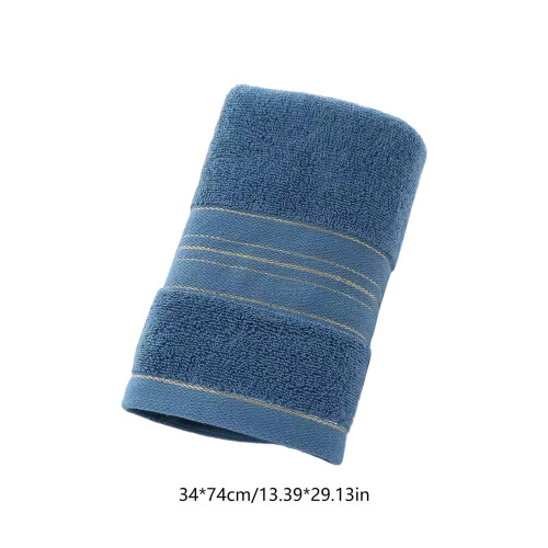 Hand Towels Blue Soft Absorbent 14 x 30 Inches 1