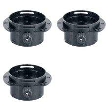 3pcs 75mm Car Heater Ducting Pipe Joiner Air Parking Heater Hose Tube Connector for Webasto Eberspacher