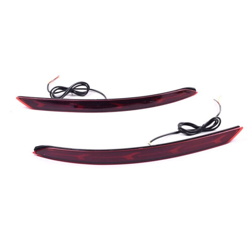 Rear Bumper Reflector Light for   2016-2018 Tail Light Brake Light Turn Signal Light, 3 Functions