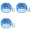 3X PT100 0-200 Degree Temperature Sensing Transmitter 4-20MA Output  Mounted Temperature Transmitter 1