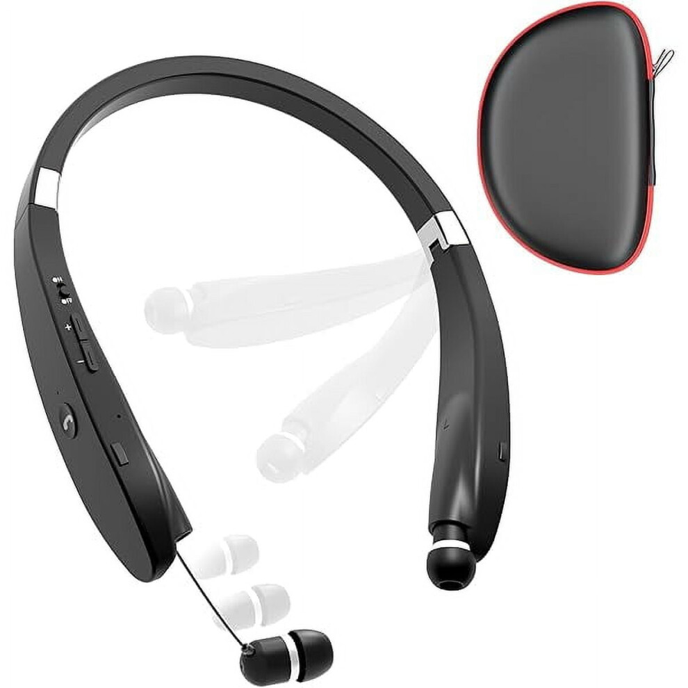 Bluetooth Neckband Headphones Noise-Cancelling Black 9087558818852