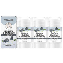 (3PCS) 1-3x Charcoal Magnesium Deodorant - 48h Odor Control Sweat Management, Natural Underarm Protection 40g