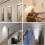 Wall Lamp Battery Powered Adjustable 360 White 5