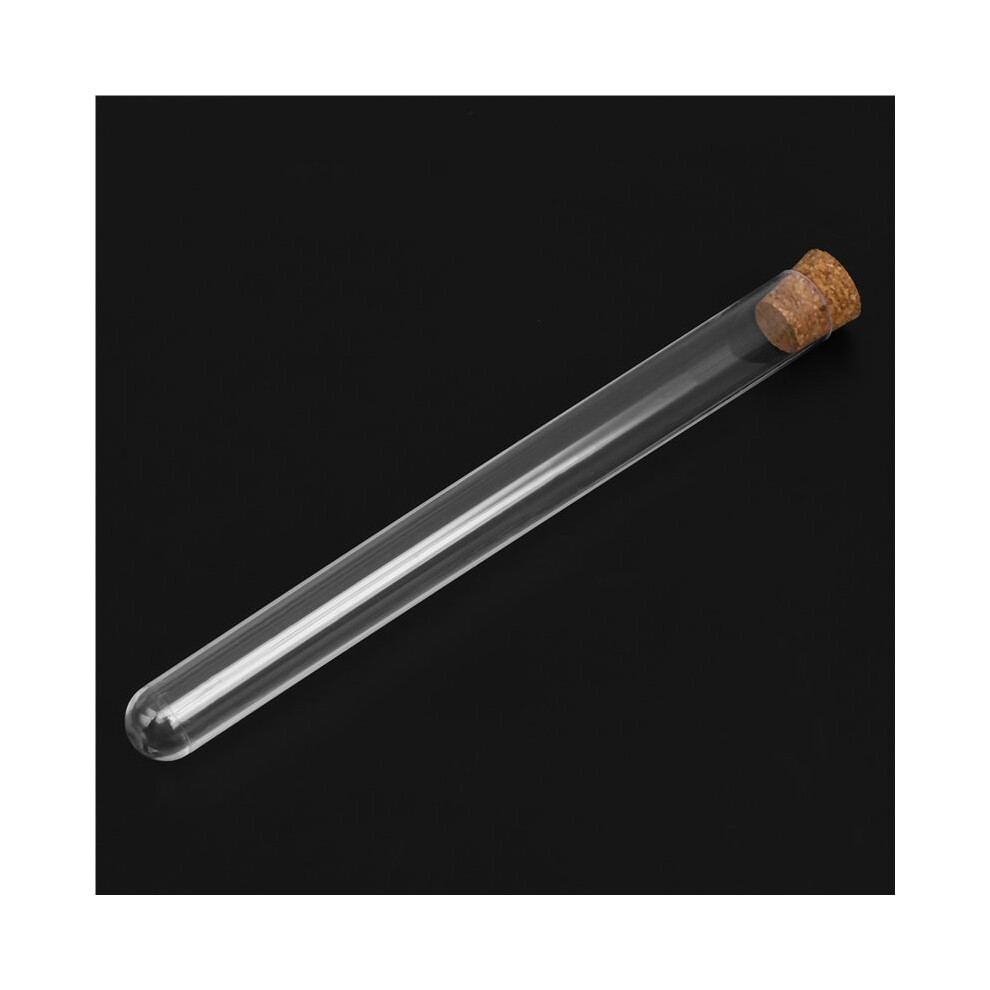 150Pcs Laboratory Plastic Test Tube 15Ml with Cork 15X150Mm Laboratory School Education Supplies-image-OPC-PWFKDTY-NEW