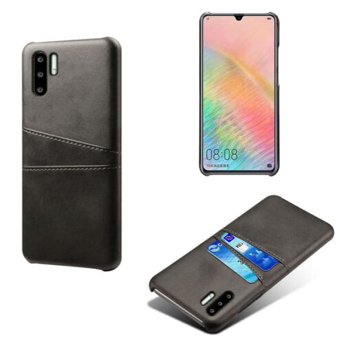 Huawei P30 Pro case with card holder red 1