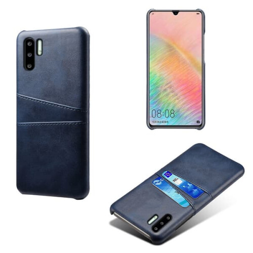 Huawei P30 Pro case with card holder red 2