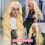 613Blonde Περούκα με δαντέλα από ανθρώπινη τρίχα 28", πυκνότητα 180%, διαφανές κυματιστό 8