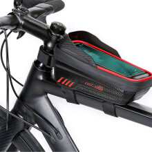 Bike Phone Bag Waterproof Top Tube Mount for Phones up to