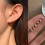 Pearl Crystal Ear Studs for Women 5 pcs 2