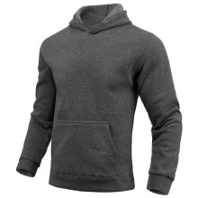 Men's Solid Sweatshirt Hooded Long Sleeve with Pocket S-3XL