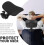 Office Chair Headrest Bracket Adjustable Silver Gray Black 3