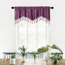 Sheer Window Curtains for Bathroom and Kitchen 150x40 cm