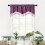 Sheer Window Curtains for Bathroom and Kitchen 150x40 cm 1