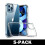 Capa transparente compatível com iPhone 15 Pro - TPU transparente (pacote com 2) 6