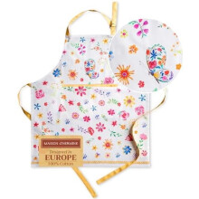 Cotton apron for women and men with pocket