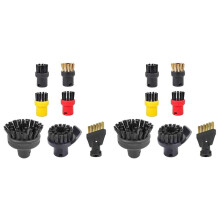 14PCS for  Easyfix SC1 SC2 SC3 SC4 SC5 CTK10 CTK20 Steam Cleaner Accessories Round Brush Joint Nozzle