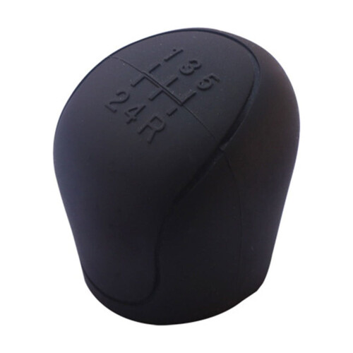 Car Gear Shifter Cover Black Elastic Universal 1