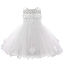 Floral princess gown for baby girls 0-6 months