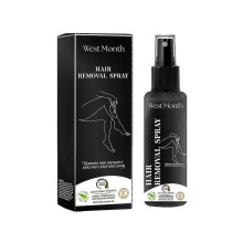 West Month Hair Removal Spray Whole Body Armpit Hair Arm Refreshing Gentle Cleansing Smooth Body Skin Spray