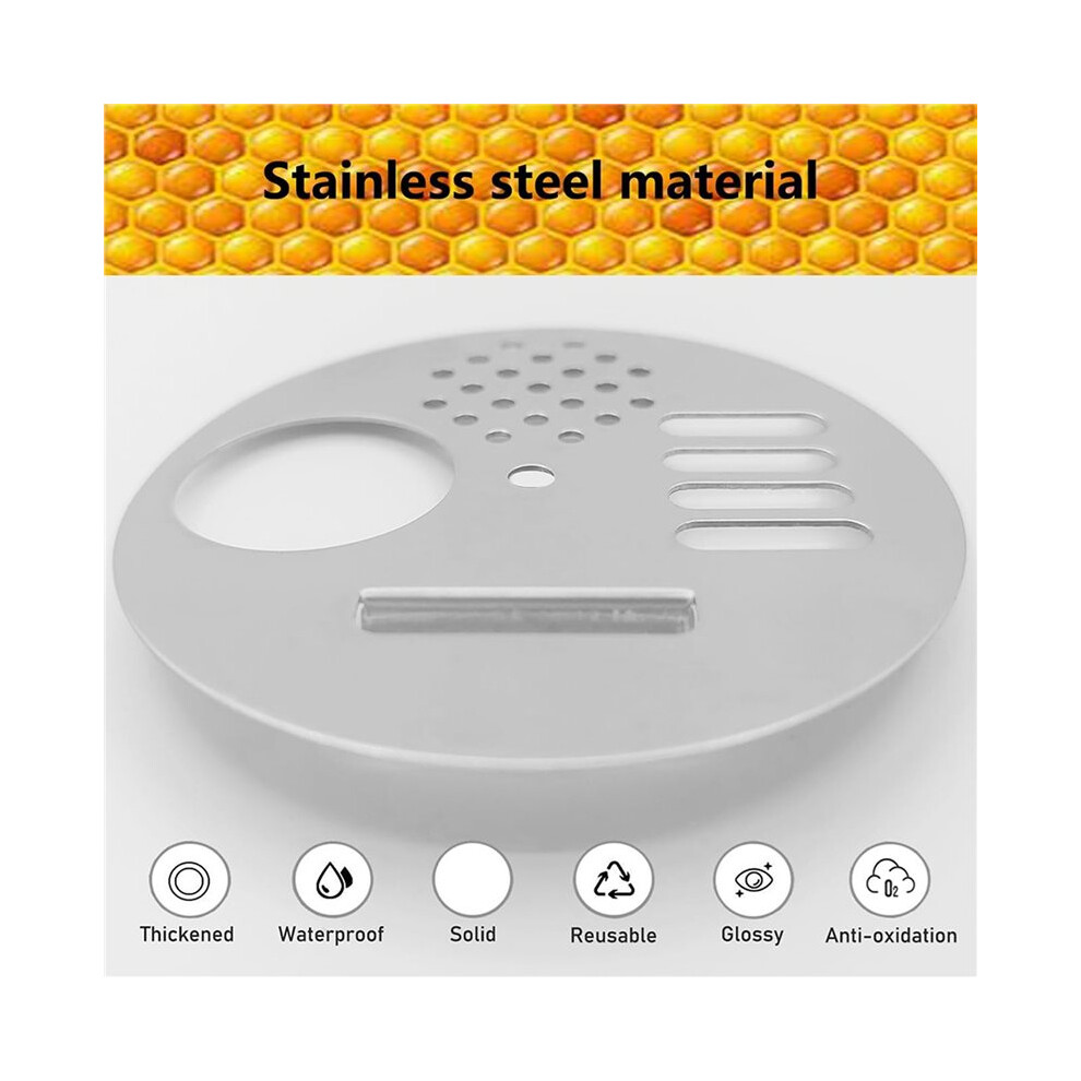 24Pcs Bee Hive Nuc Box Entrance Gates, Entrance Disc Rotatable Beekeeping Tool, Bee Hive Entrance Gates 6032651073045